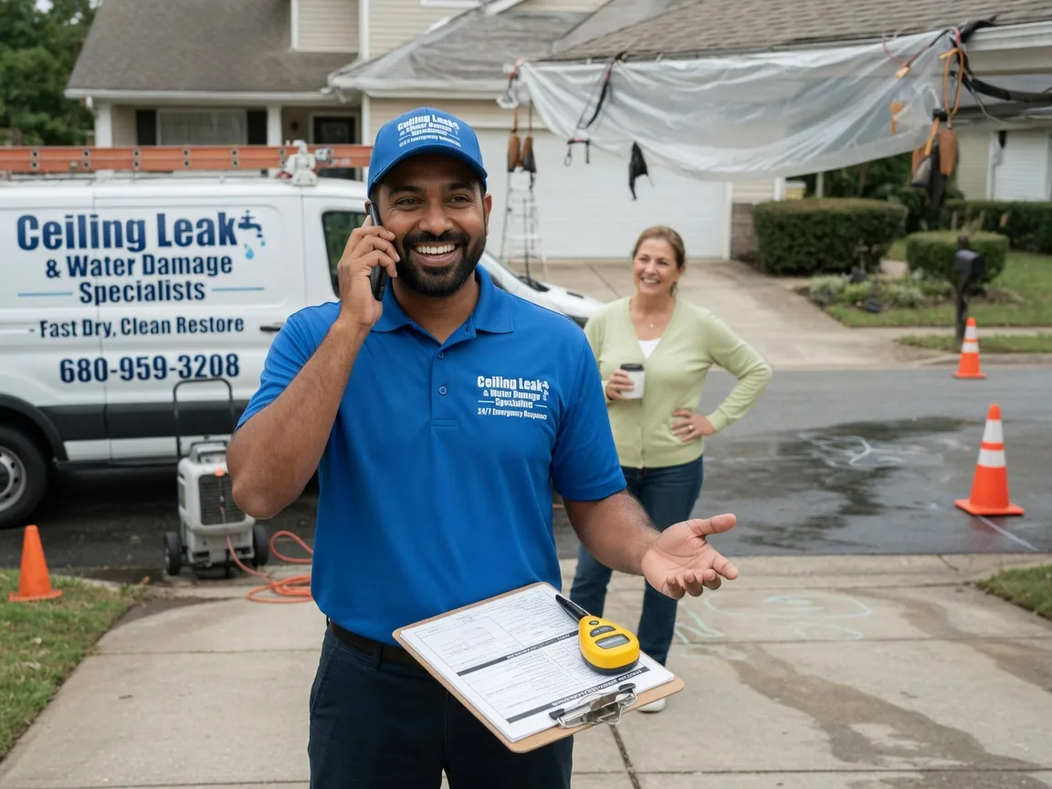 Ceiling Leak Cleanup Yemassee, SC FAQs